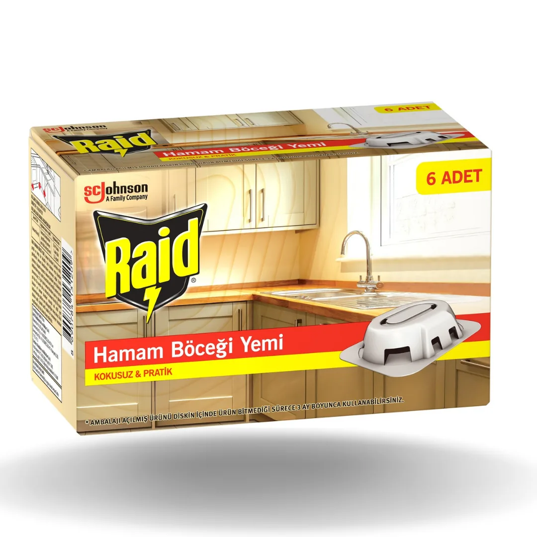 Raid Böcek Yemi 6'lı