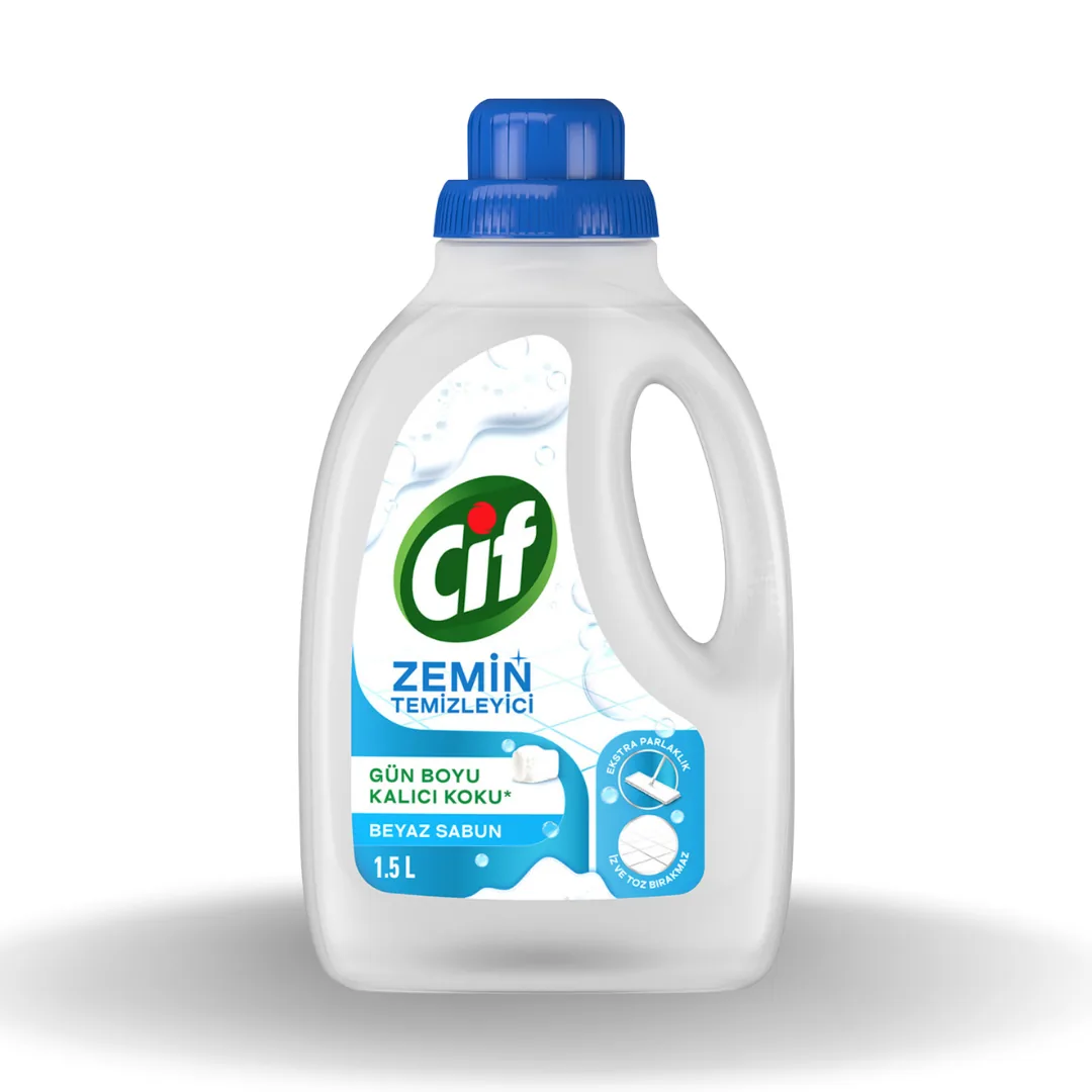 Cif Zemin Temizleyici Beyaz Sabun 1500 Ml