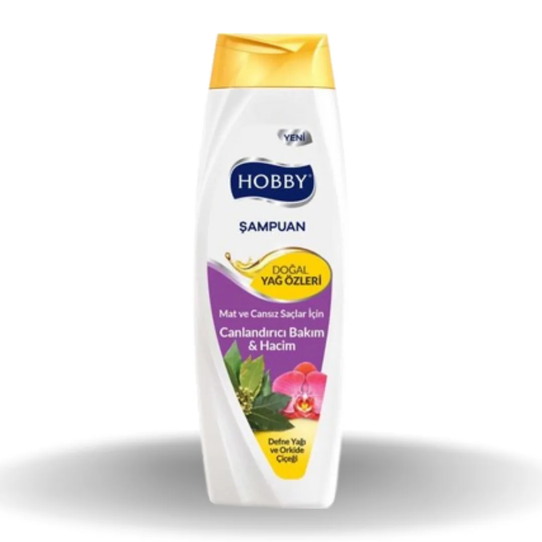 Hobby Yağ Özlü Defne Orkide Şampuan 600 Ml