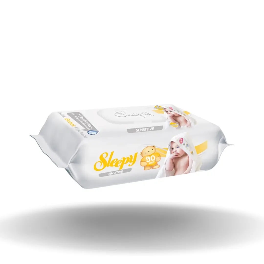 Sleepy Islak Havlu Sensitive 90'lı
