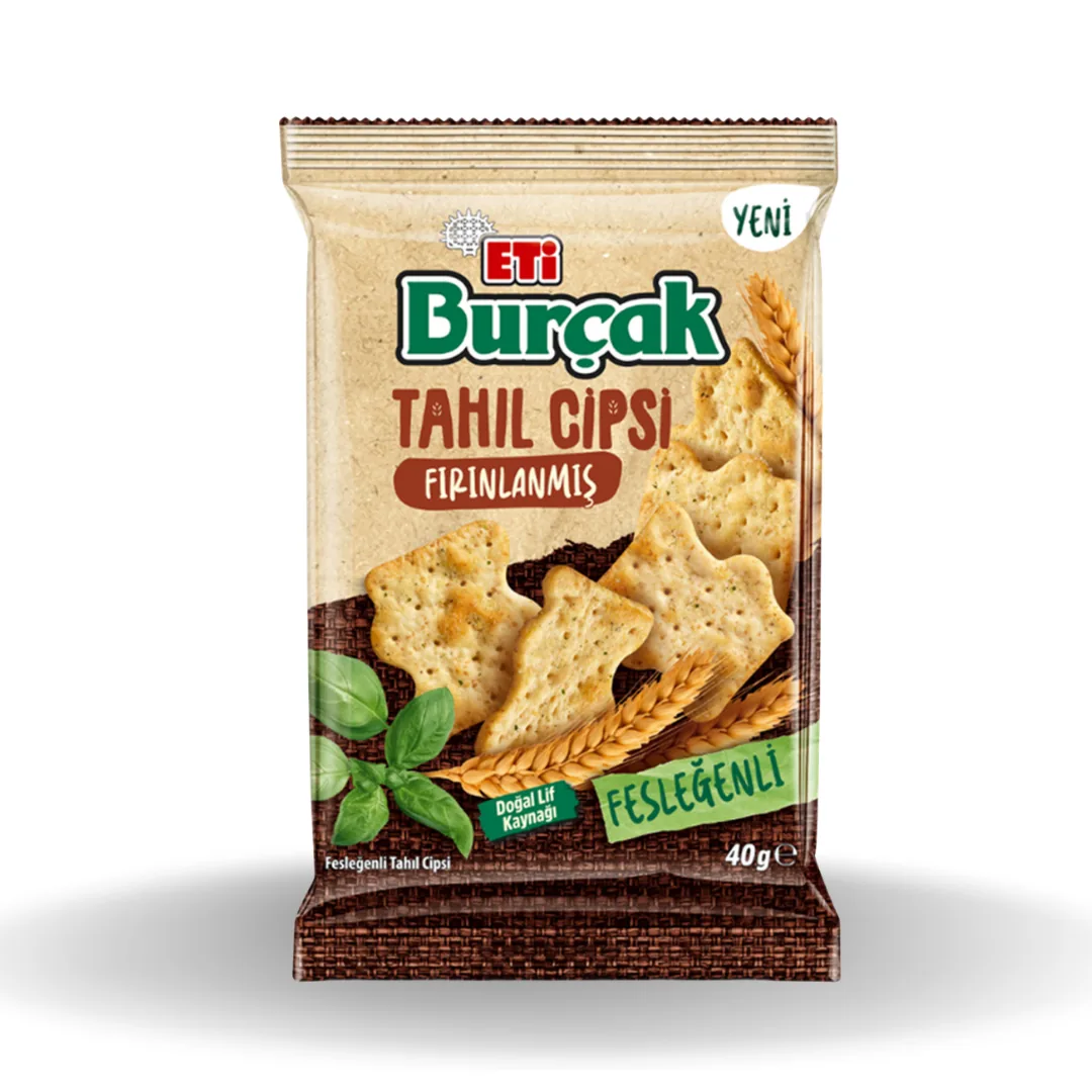 Eti Burçak Tahıl Cipsi Feslegenli 40 Gr