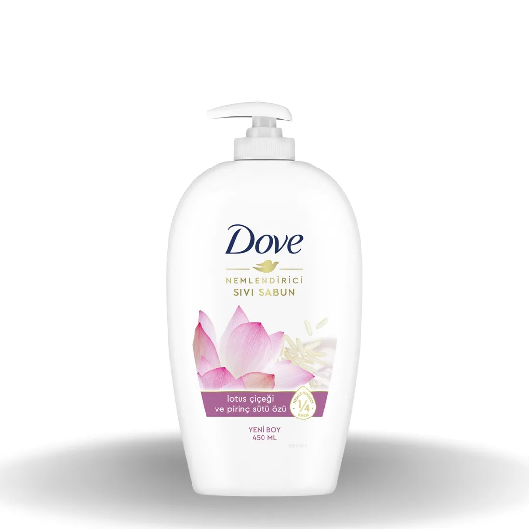 Dove Lotus ve Pirinç Sıvı Sabun 450 Ml