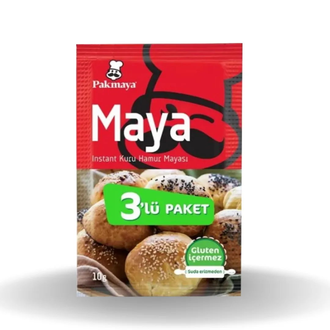 Pakmaya Instant Maya 3'lü 10 Gr