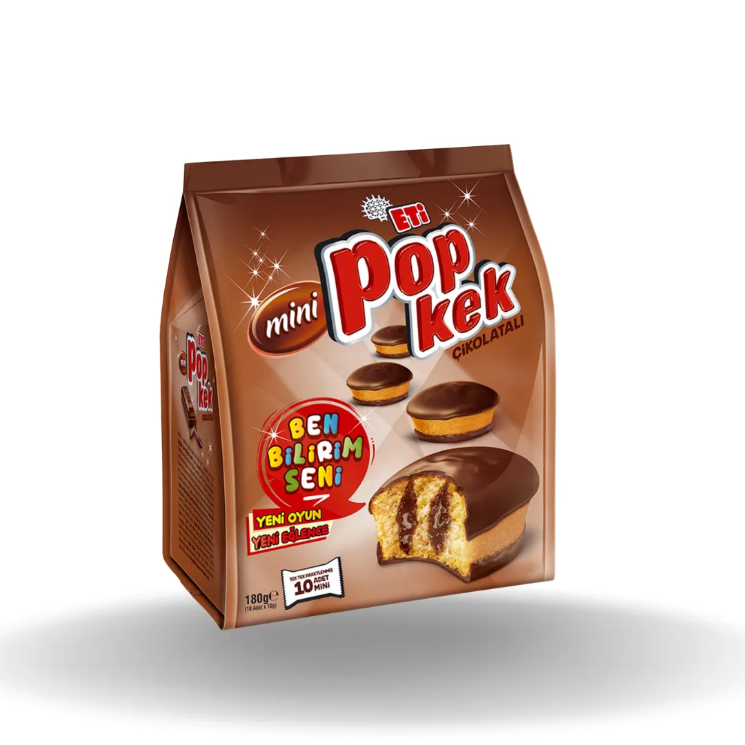 Eti Popkek Mini Kakaolu 180 Gr