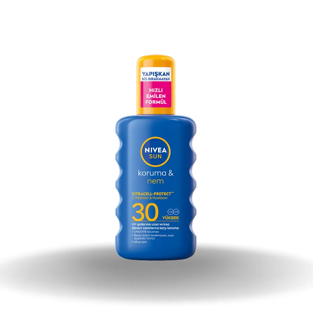 Nivea Sun Nemlendirici Koruma 30+ Sprey 200 Ml
