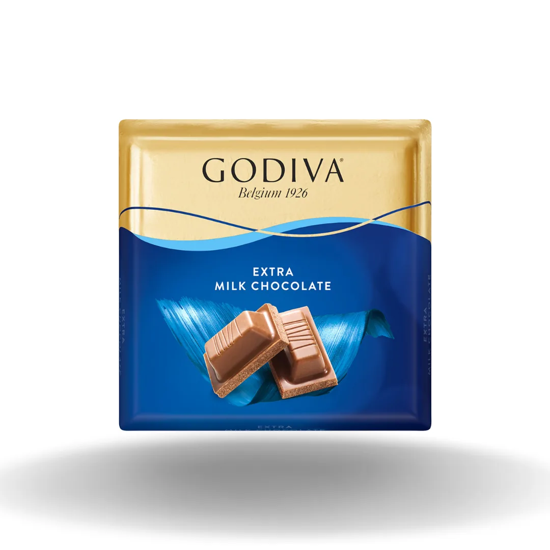 Godiva Kare Çikolata Bol Sütlü 60 Gr