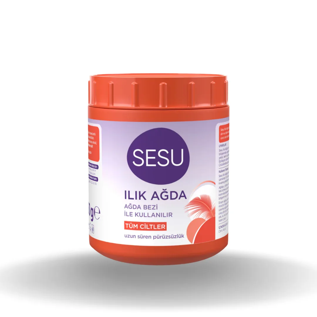 Sesu Ilık Ağda Turuncu 250 Ml