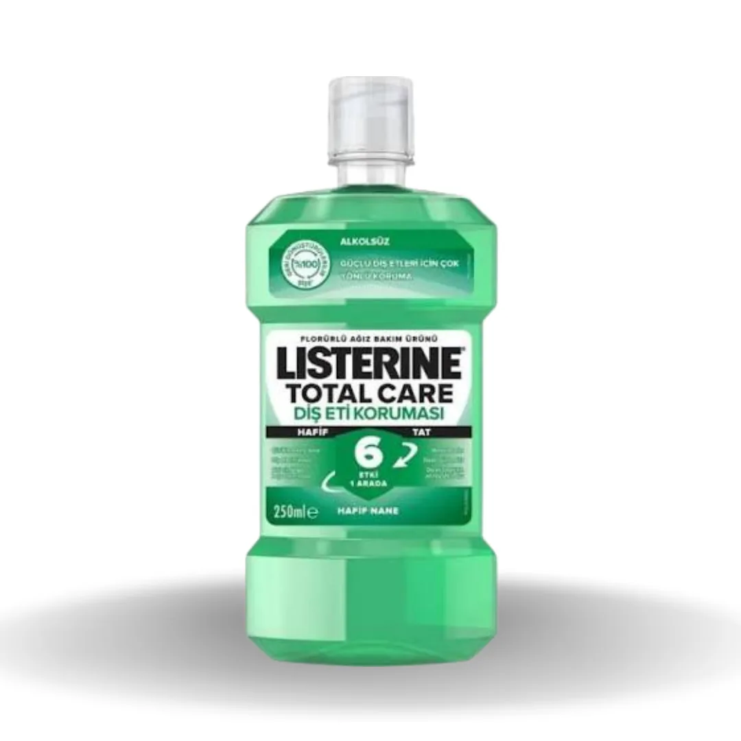 Listerine Total Care Diş Eti Koruması Ağız Gargarası Alkolsüz 250