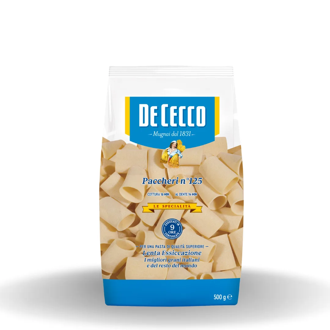 De Cecco Paccheri No.125 Makarna 500 G