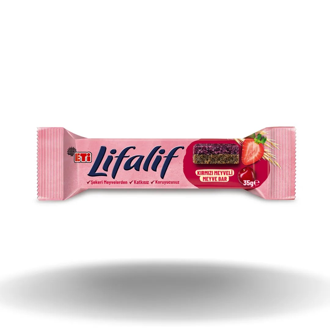 Eti Lifalif Meyve Bar Kırmızı Meyveli 35 Gr