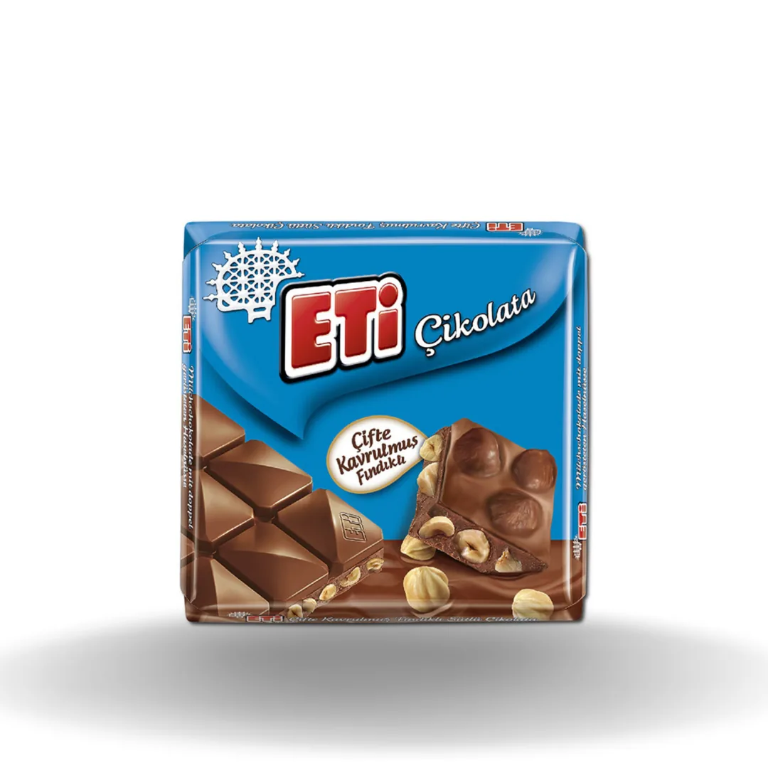 Eti Kare Çikolata Fındıklı 60 Gr