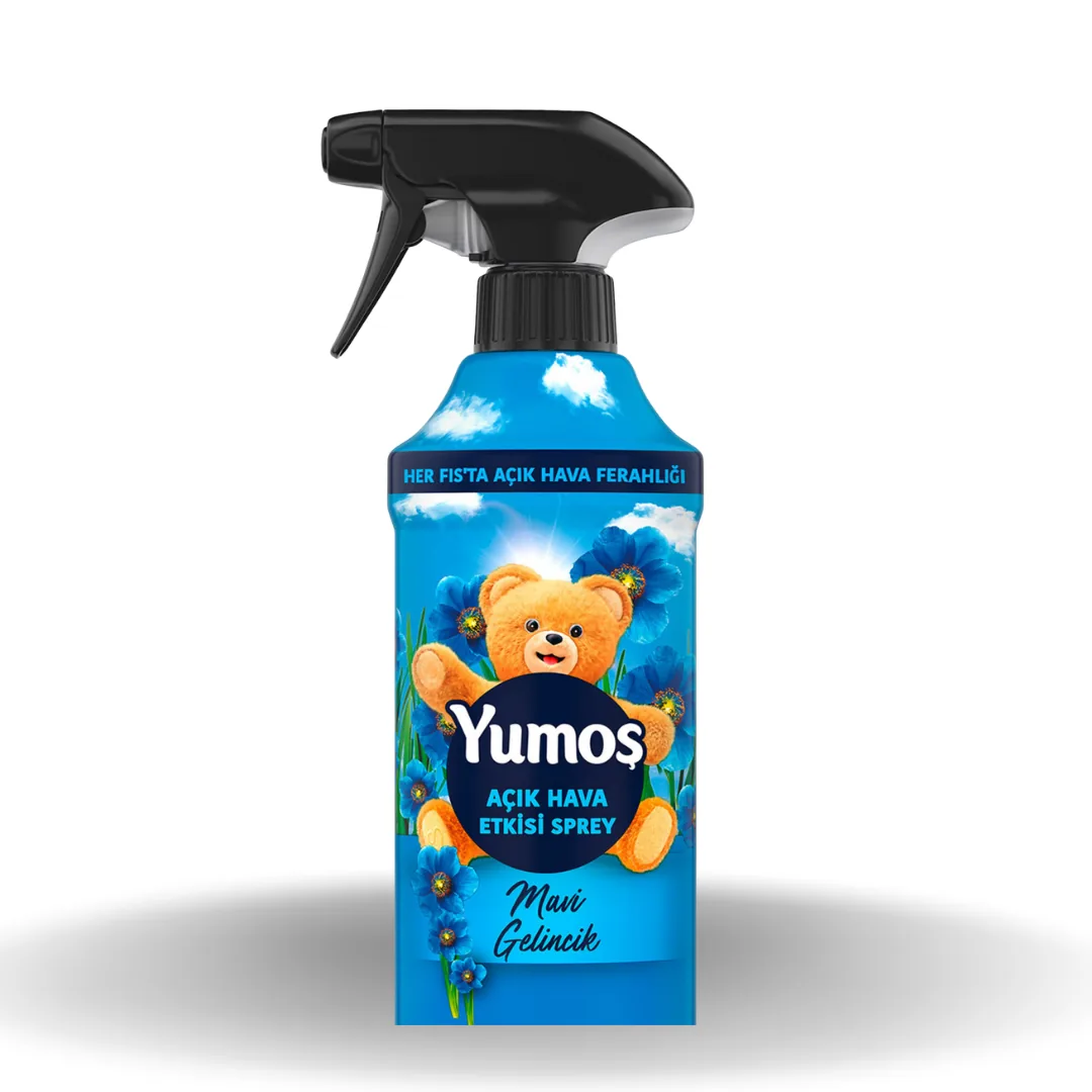 Yumoş Açık Hava Etkisi Mavi Gelincik Oda Spreyi 430 Ml