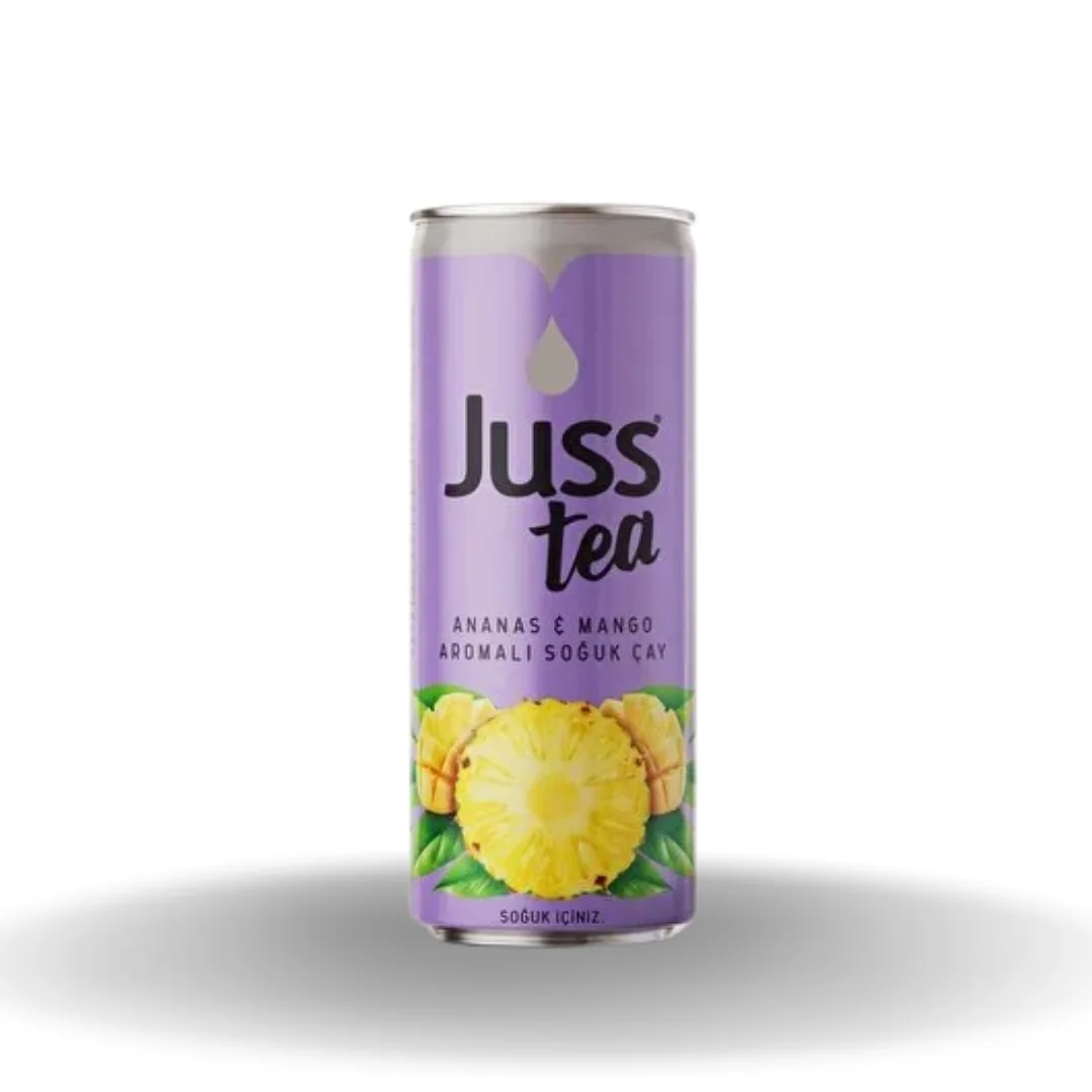 Juss Tea Mango Ananas Aromalı Soguk Çay Pet 250 Ml