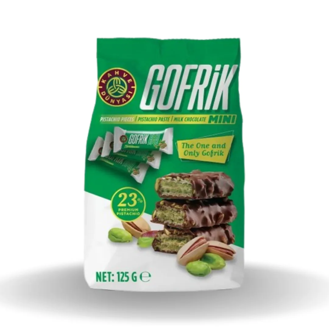 Kahve Dünyası Gofrik Antep Fıstıklı Sütlü 125 Gr