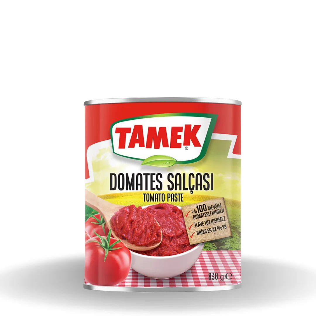 Tamek Domates Salçası Teneke 830 G