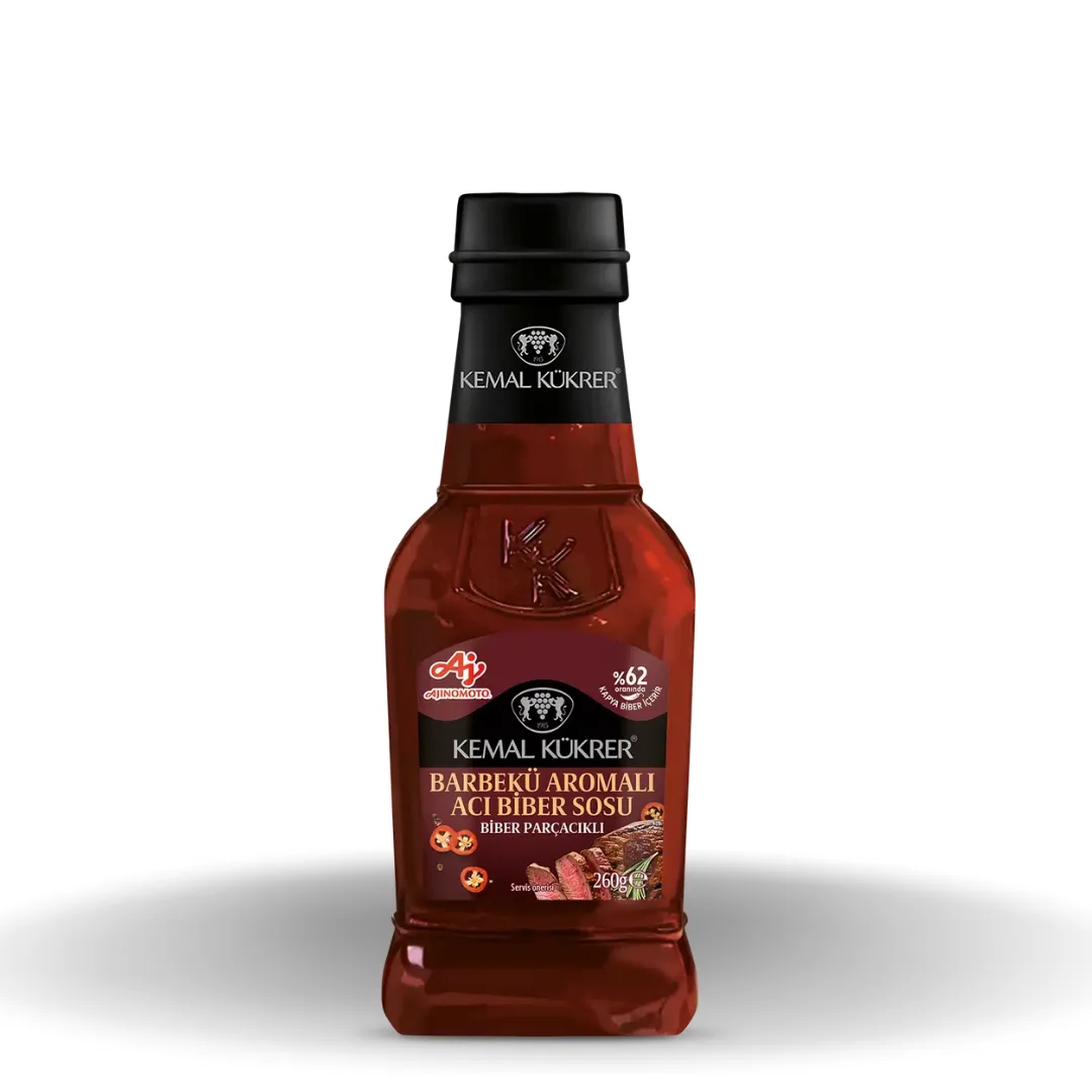 Kemal Kükrer Barbekü Aromalı Acı Biber Sosu 250 ML