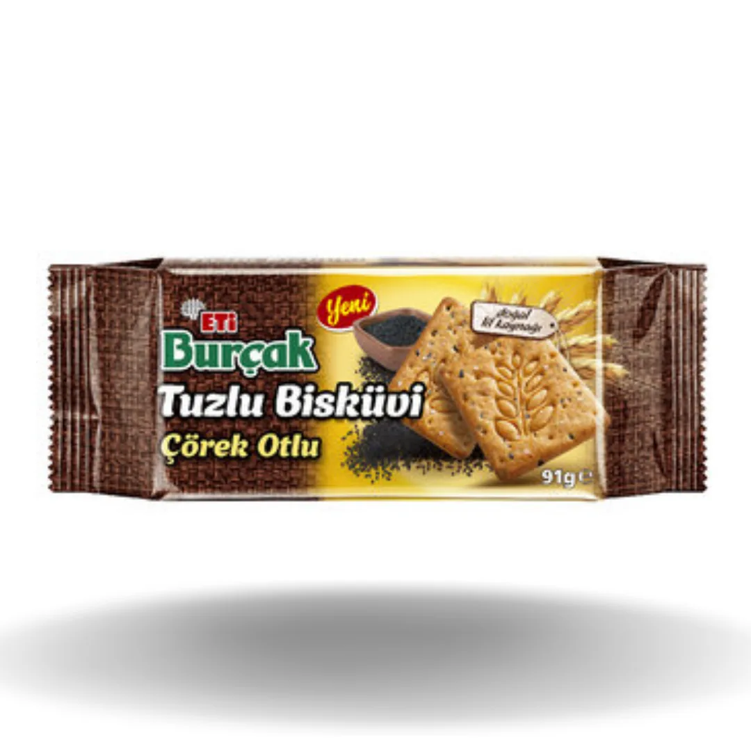 Eti Burçak Tuzlu Çörekotlu 91 Gr