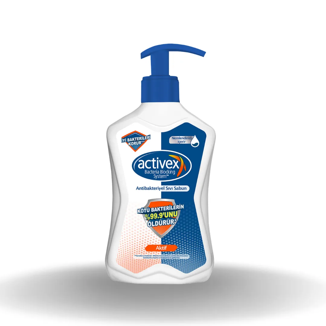 Activex Sivı Sabun 500 Ml Aktif