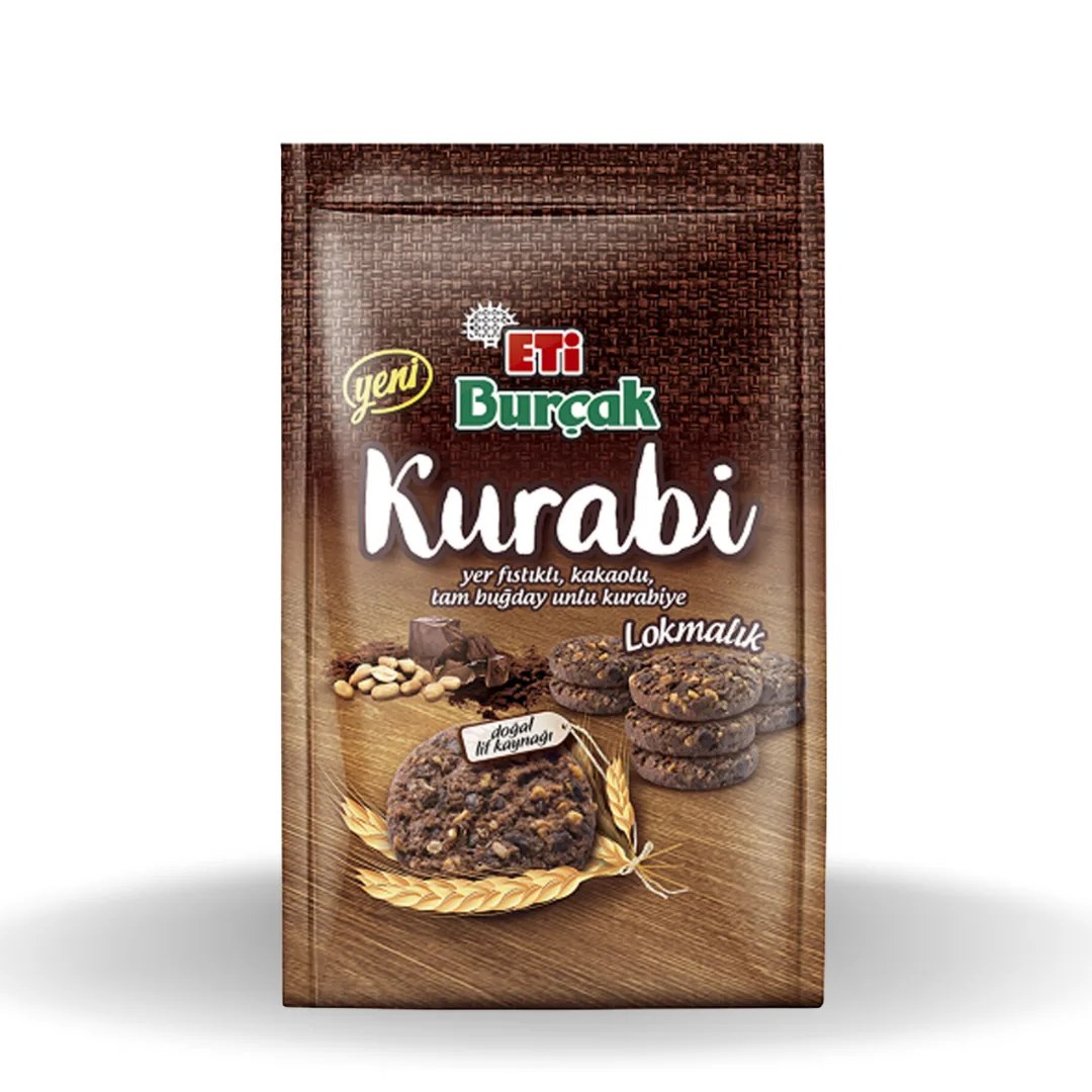 Eti Burçak Kurabi Torba Kakaolu 150 Gr
