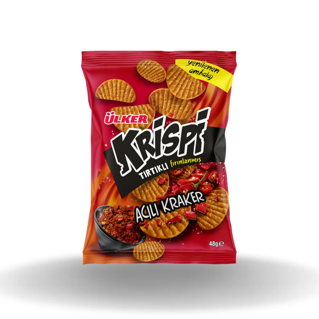 Ulker Krispi Tırtıklı Acılı 48 Gr