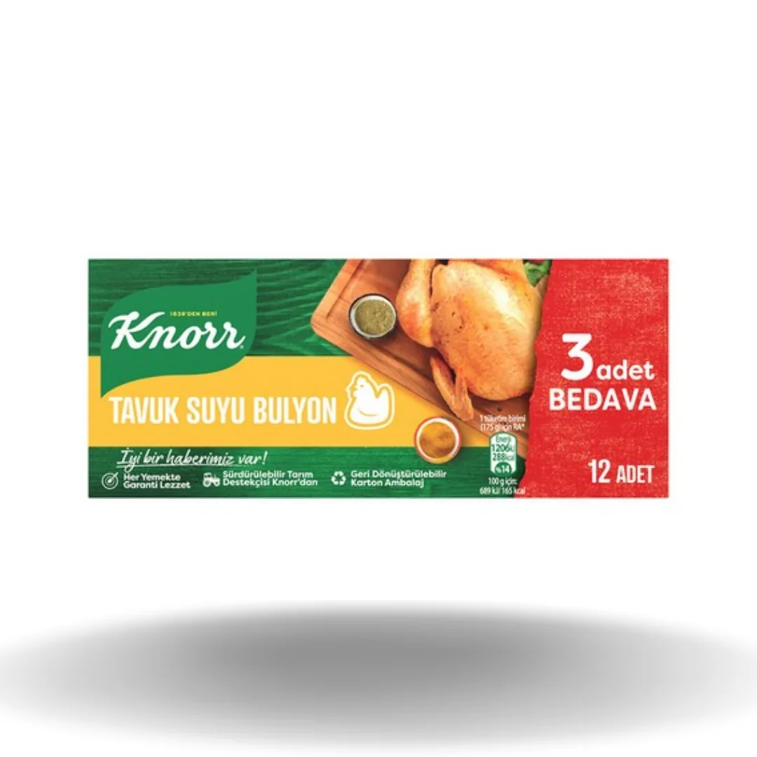 Knorr Tavuk Bulyon 6 Lt 12'Li 120 Gr