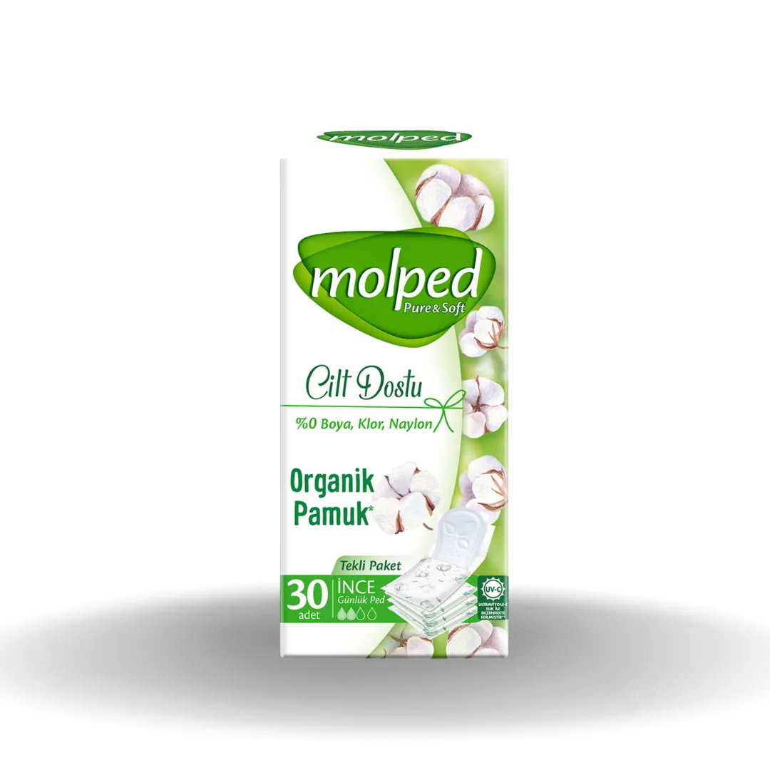 Molped Pure&Soft ince Günlük Ped 30'lu