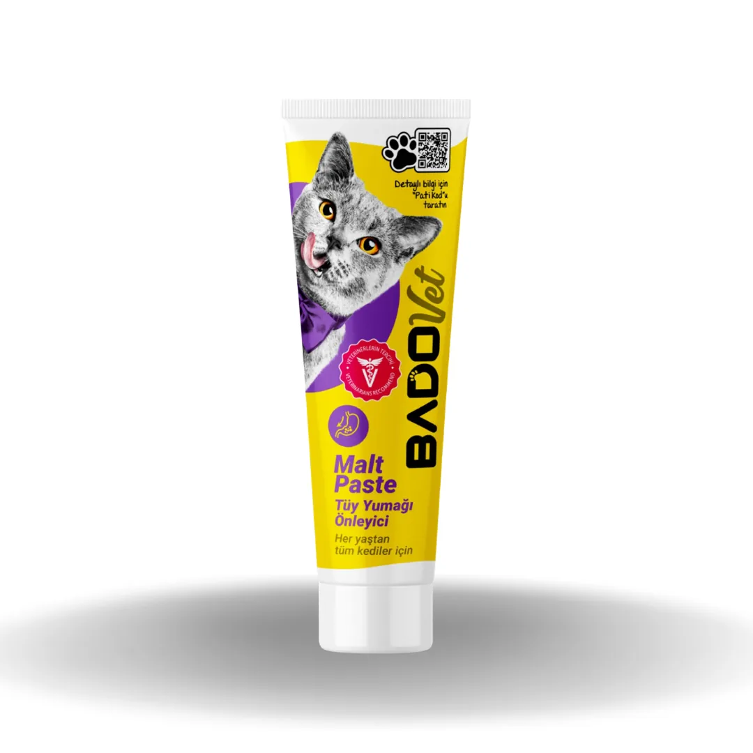 Bado Tüy Yumağı Önleyici Kedi Malt Paste Besin Takviyesi 100 Gr