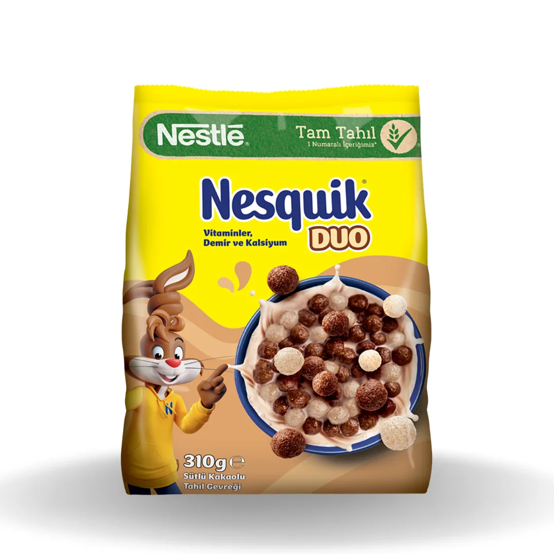 Nestle Nesquik Misir Gevreği Duo 310 Gr