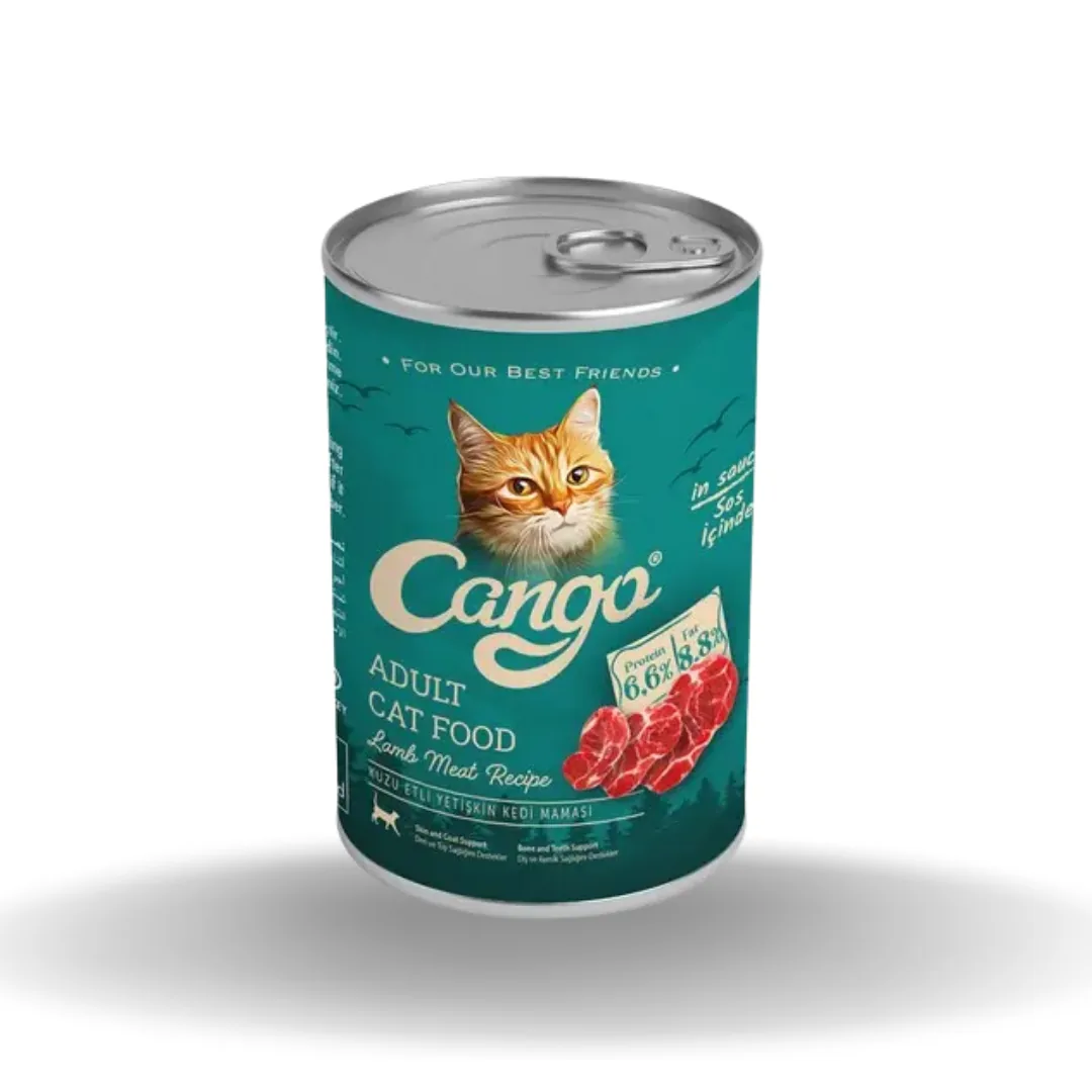 Cango Yetişkin Yaş Kedi Maması Etli 415 Gr