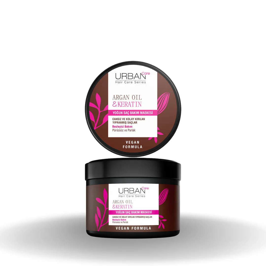 Urban Care Argan Oil & Keratin Yoğun Saç Bakım Maskesi 230 ml