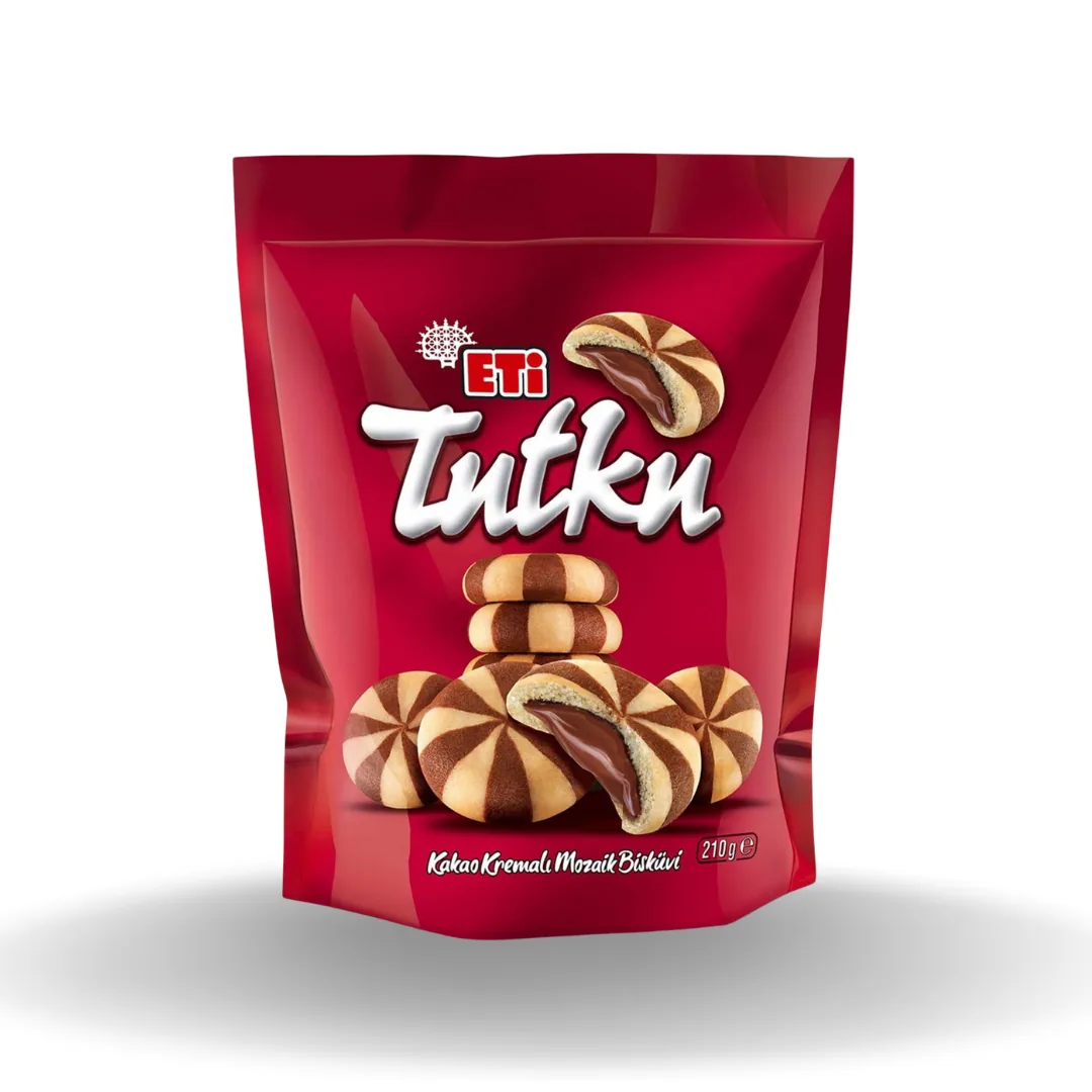 Eti Tutku Kakaolu Bisküvi Torba 210 Gr