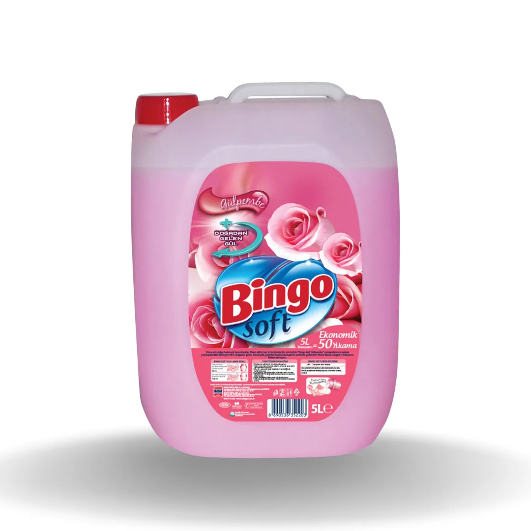 Bingo Soft Gül Pembe 5 Lt