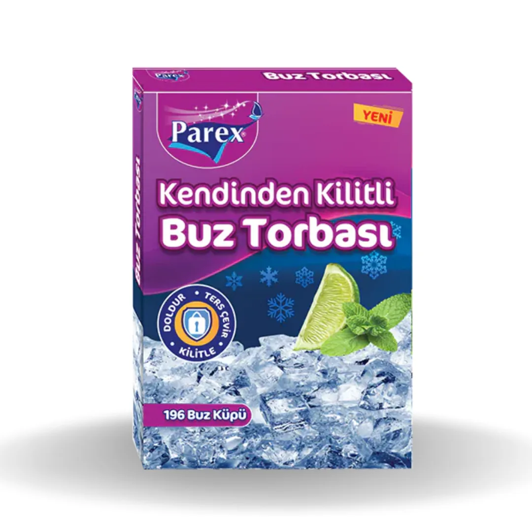 Parex Kendinden Kilitli Buz Torbası