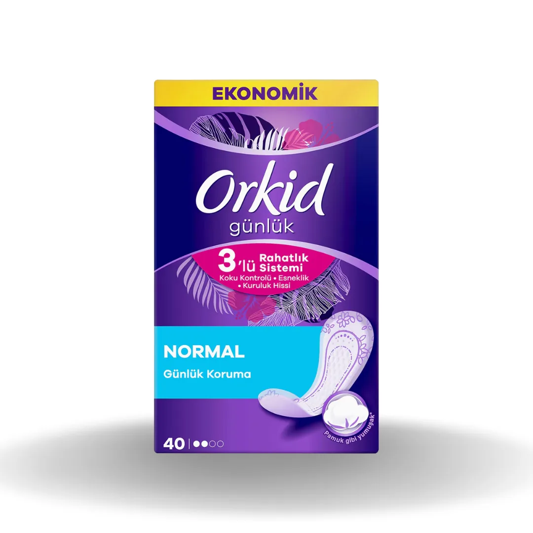 Orkid Normal Günlük Ped 40'll
