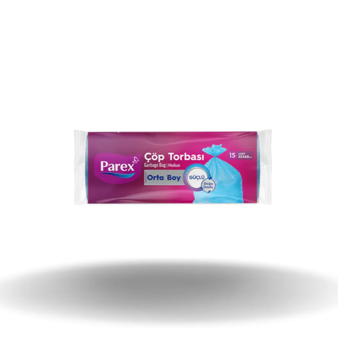 Parex Güçlü Çöp Torbası Orta Boy