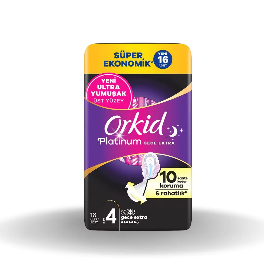Orkid Ultra Platinum 4lü Uzun Ekstra 16'lı