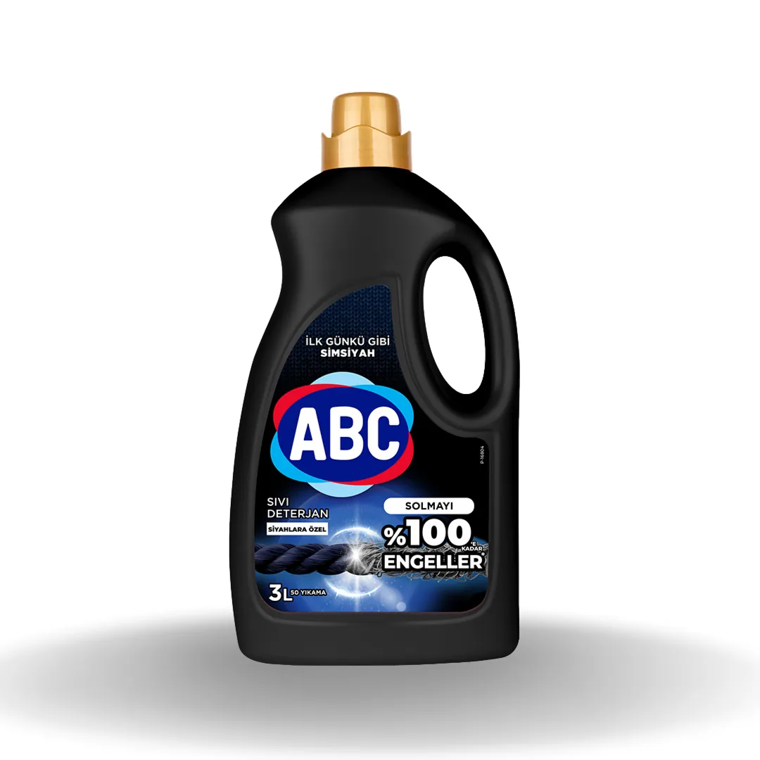 Abc Sivi Çamaşır Deterjanı Siyahlara Özel 3 Lt