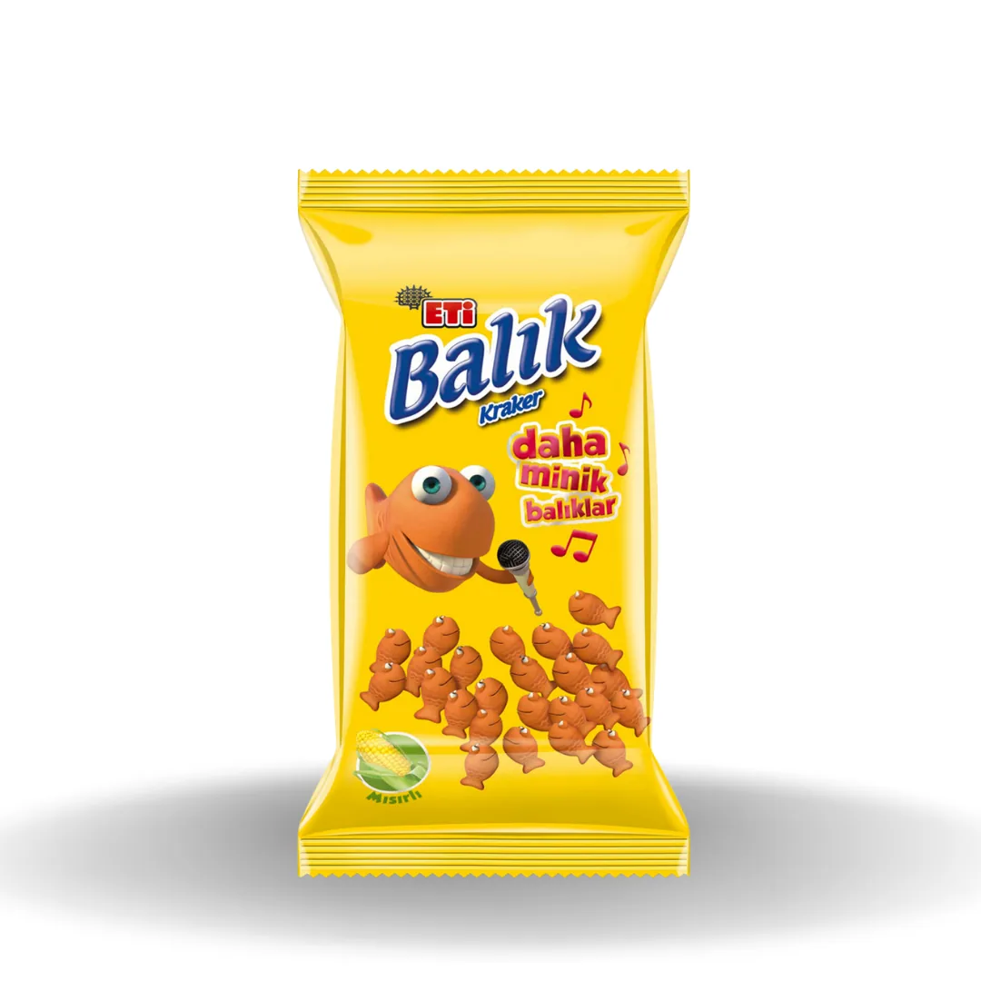 Eti Balık Kraker Mısırlı 70 Gr
