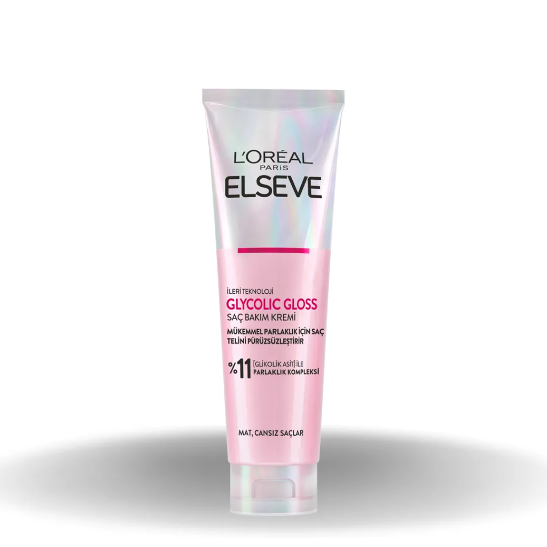 L'Oréal Paris Elseve Glycolic Gloss Saç Bakım Kremi 150 ml