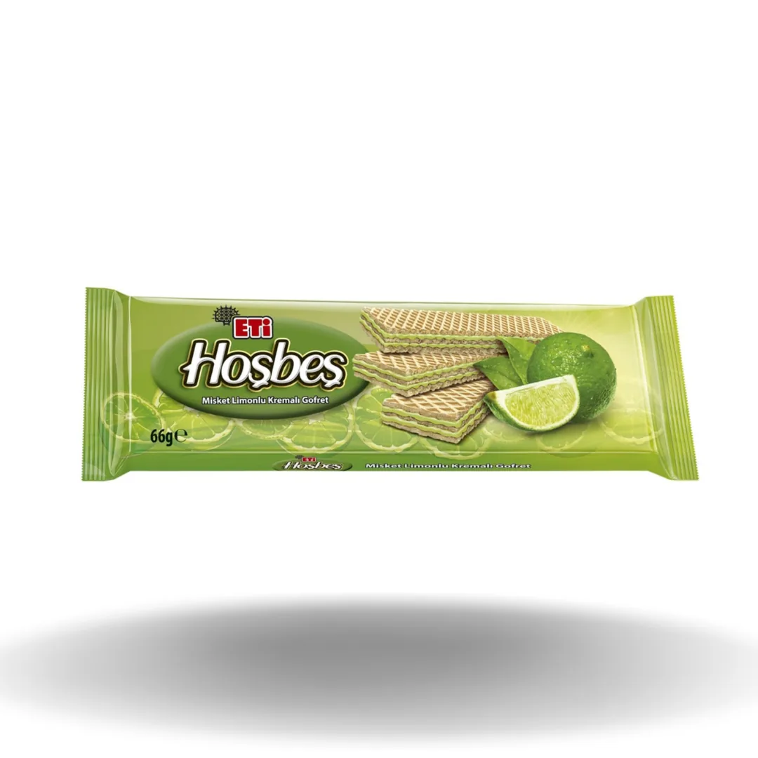 Eti Hoşbeş Limonlu Gofret 66 Gr