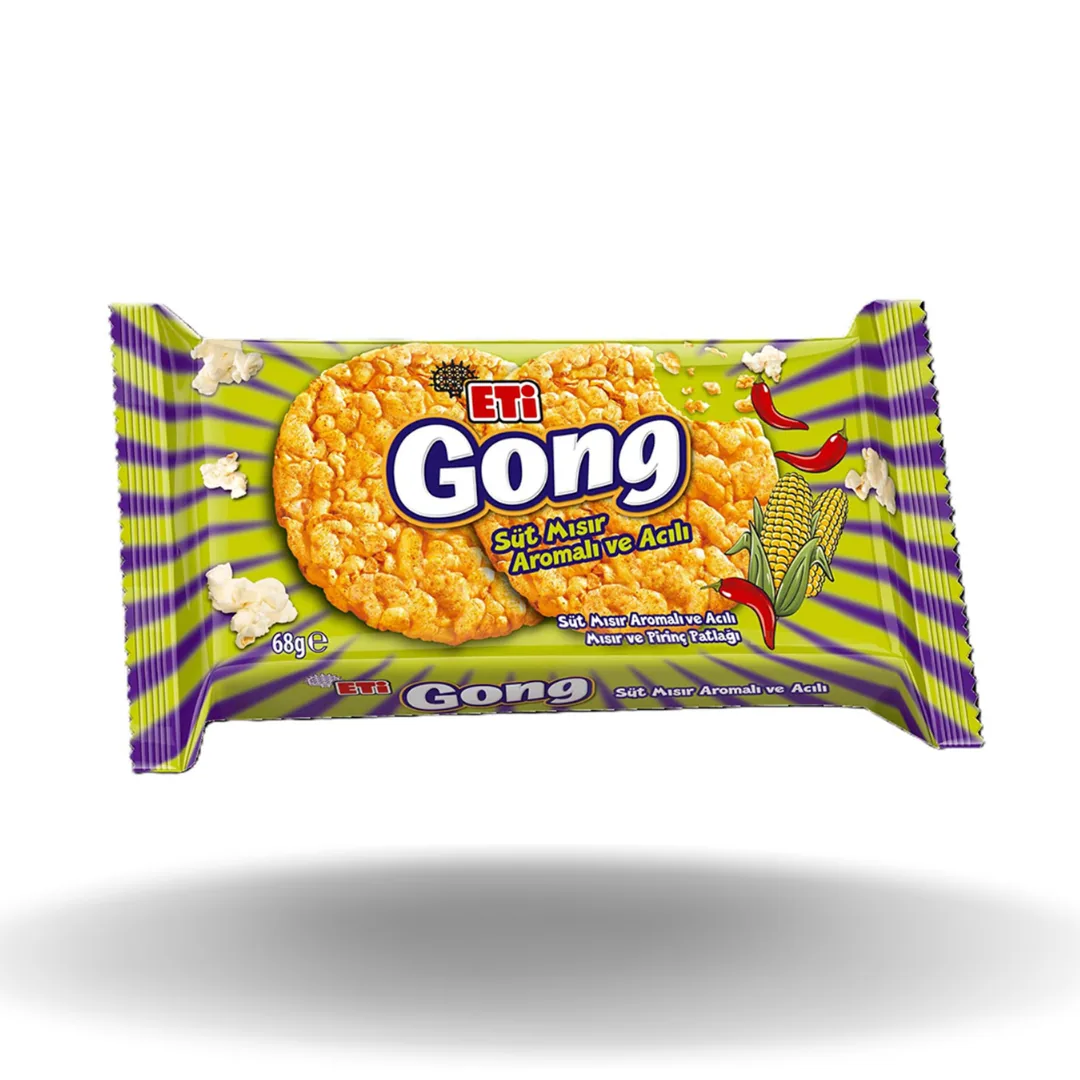 Eti Gong Sut Misir & Acılı 68 Gr