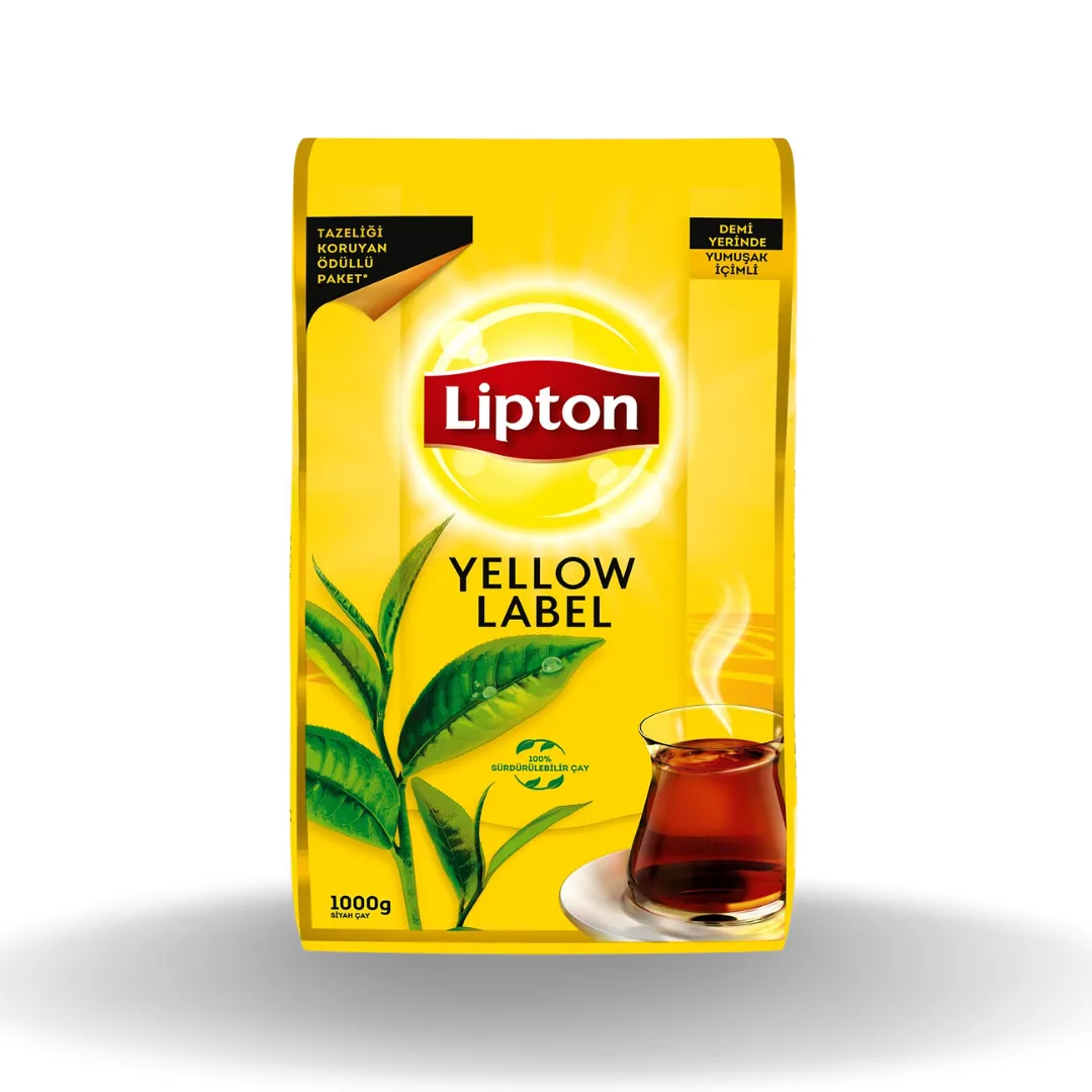 Lipton Yellow Label Dökme Siyah Çay 1 Kg