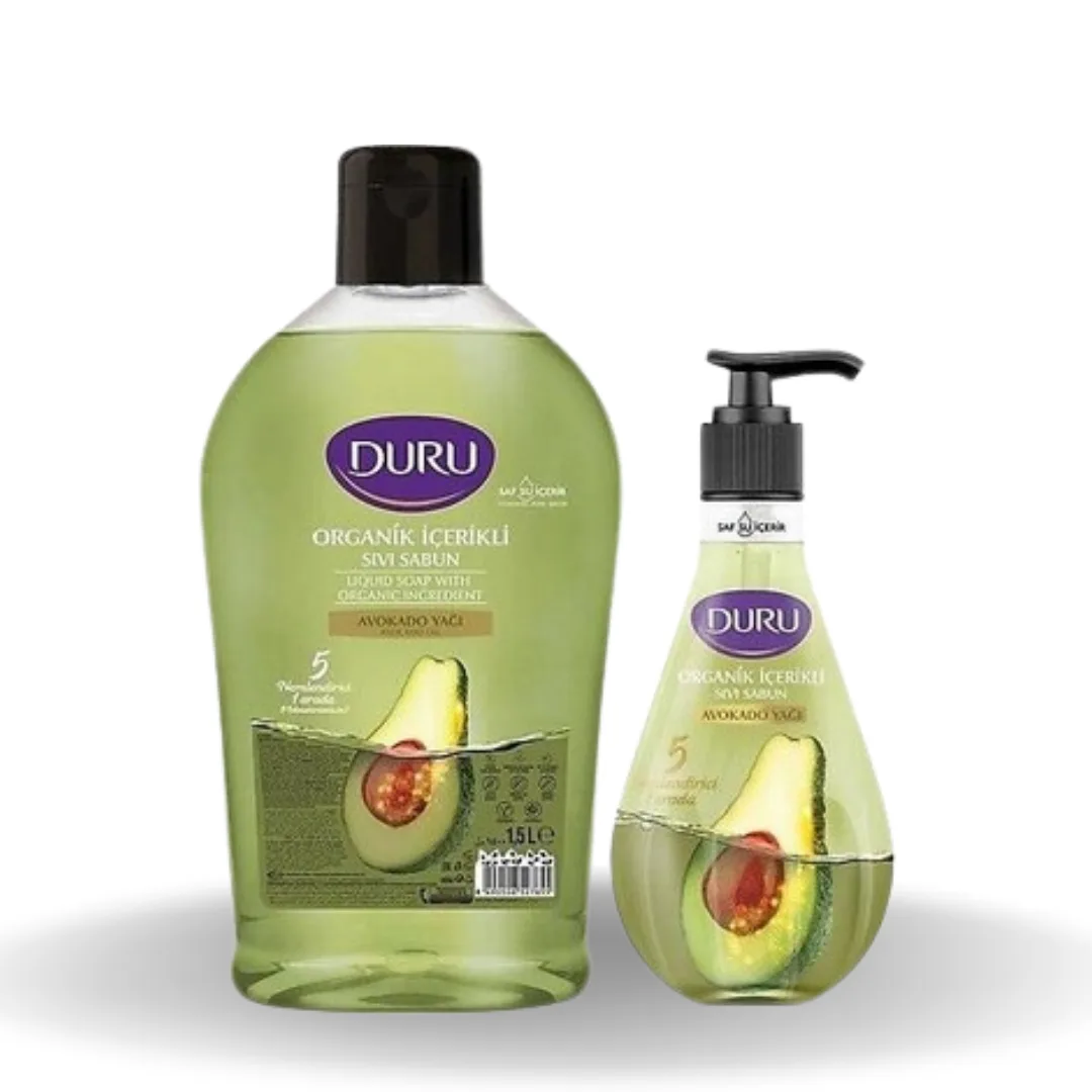Duru Avokado Sıvı Sabun 1500 Ml + 500 Ml