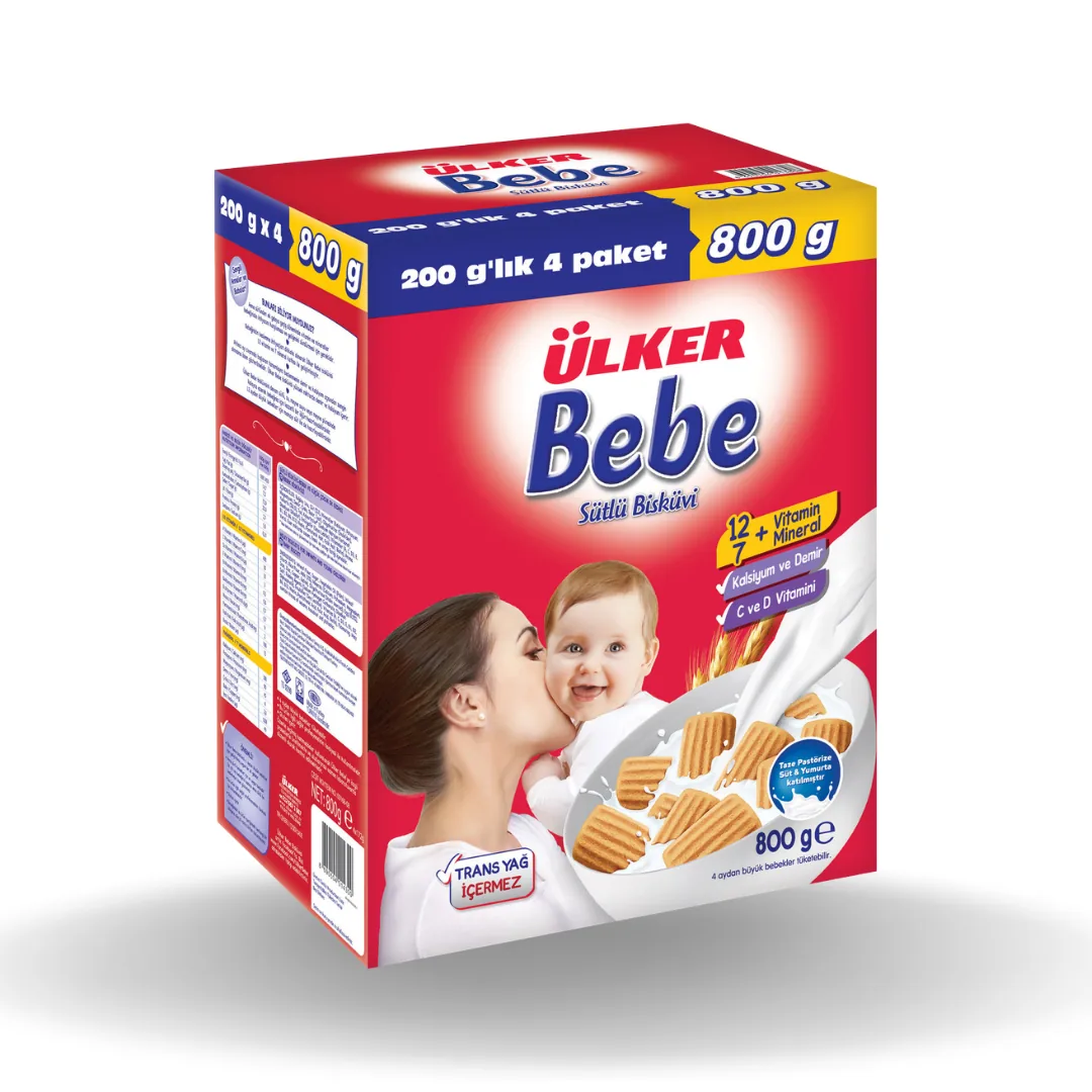 Ülker Bebe Bisküvisi Kutu 800 Gr