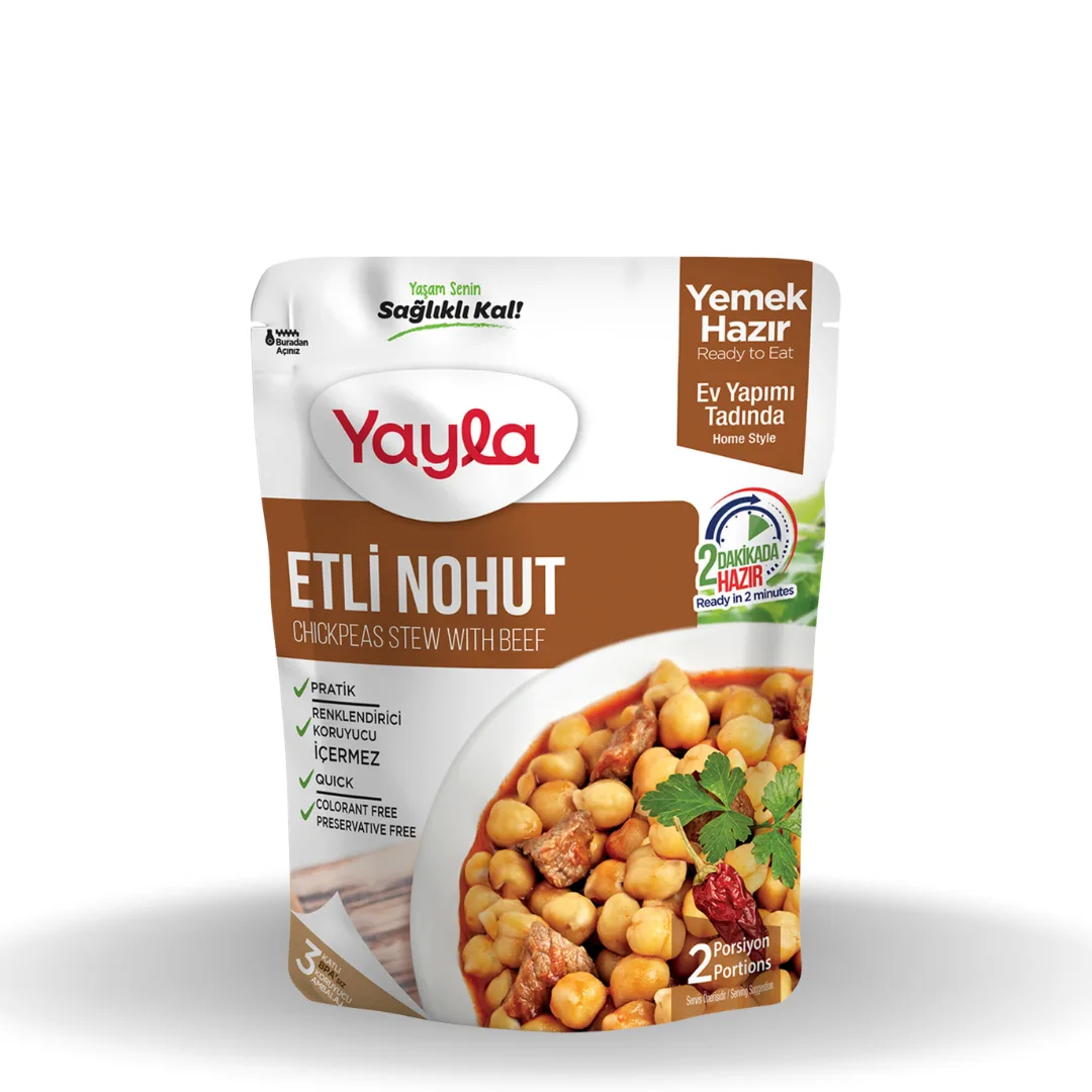 Yayla Hazır Etli Nohut Yemeği 250 G
