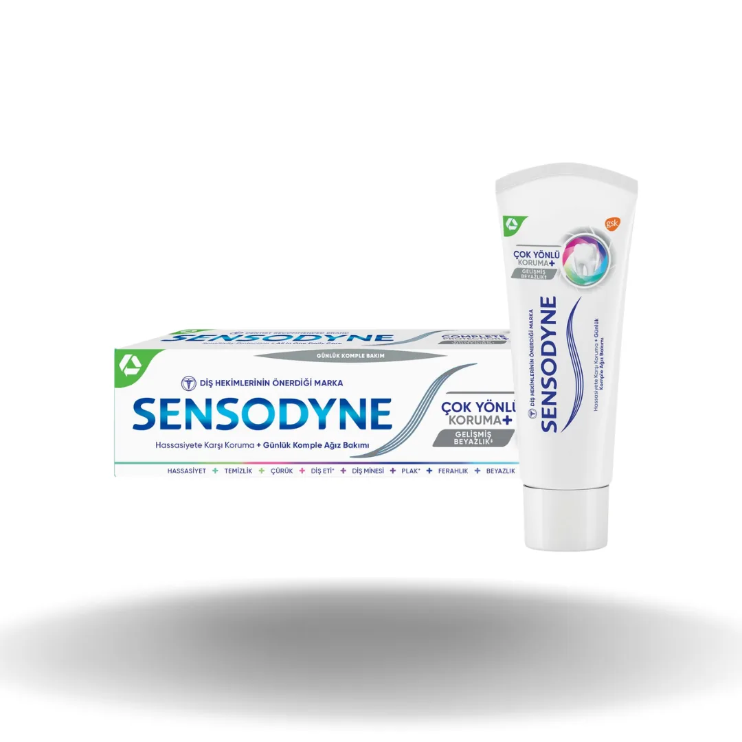 Sensodyne Çok Yönlü Koruma Beyazlatıcı Diş Macunu 75 Ml