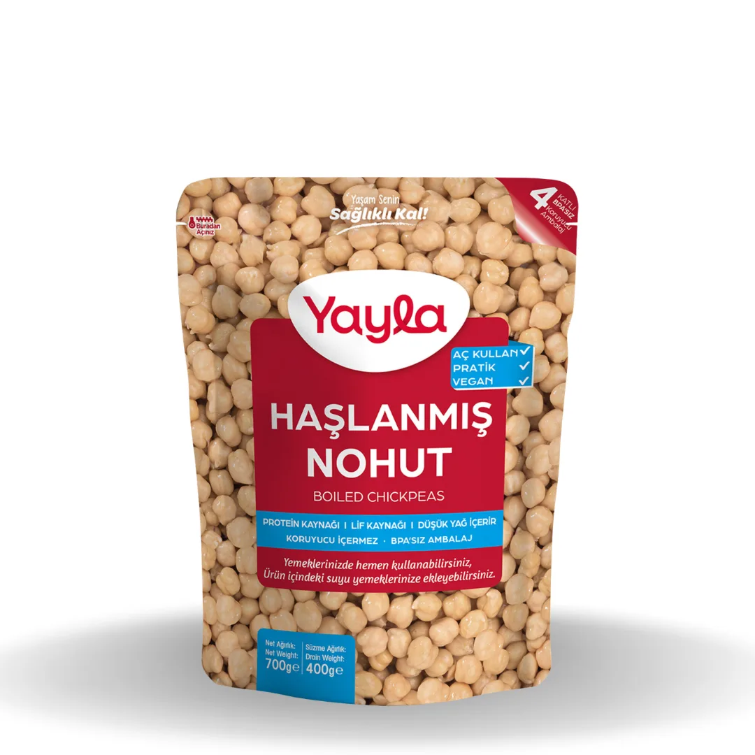 Yayla Haşlanmış Nohut 700 G