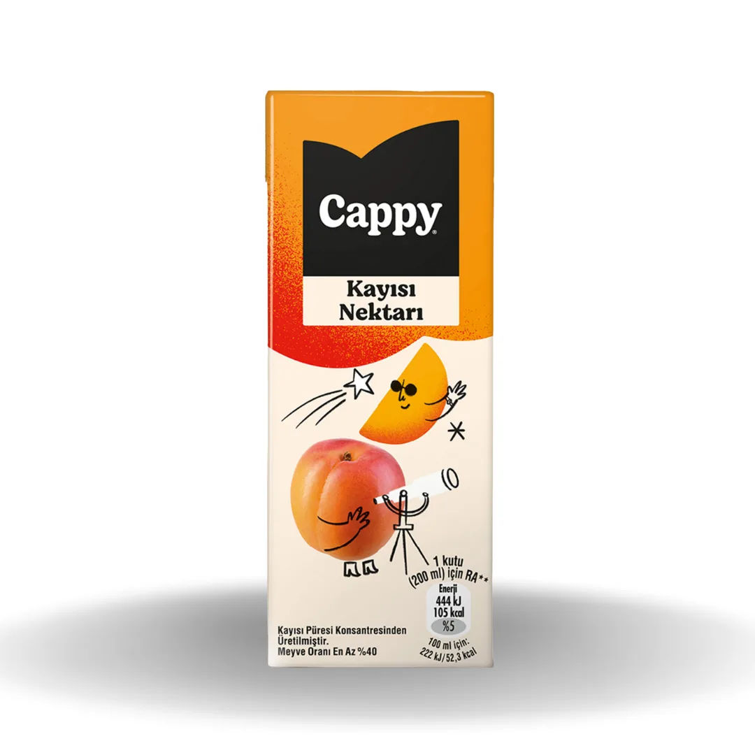 Cappy Nektar Kayısı 200 Ml Koli x27