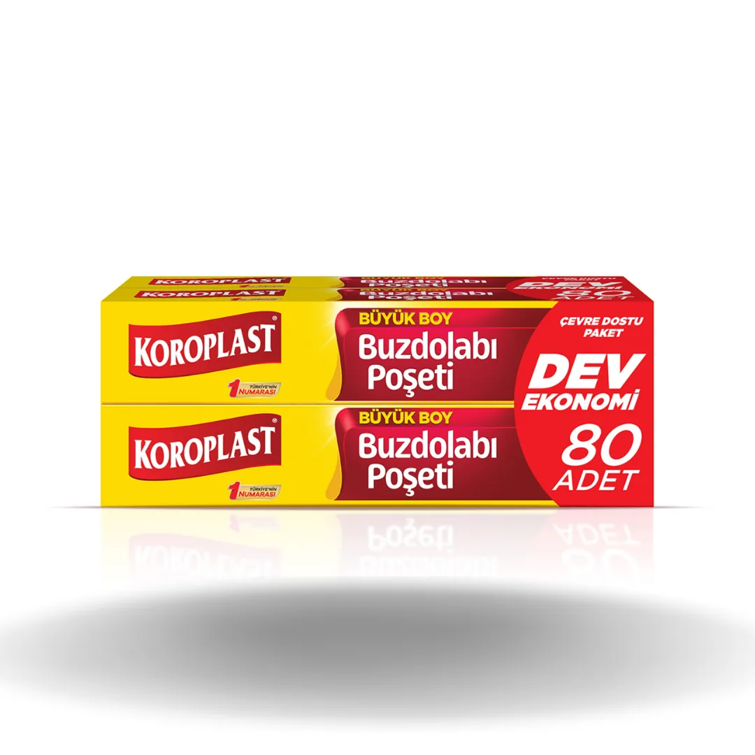 Koroplast Buzdolabı Poşeti Büyük Dev Ekonomi 80'li