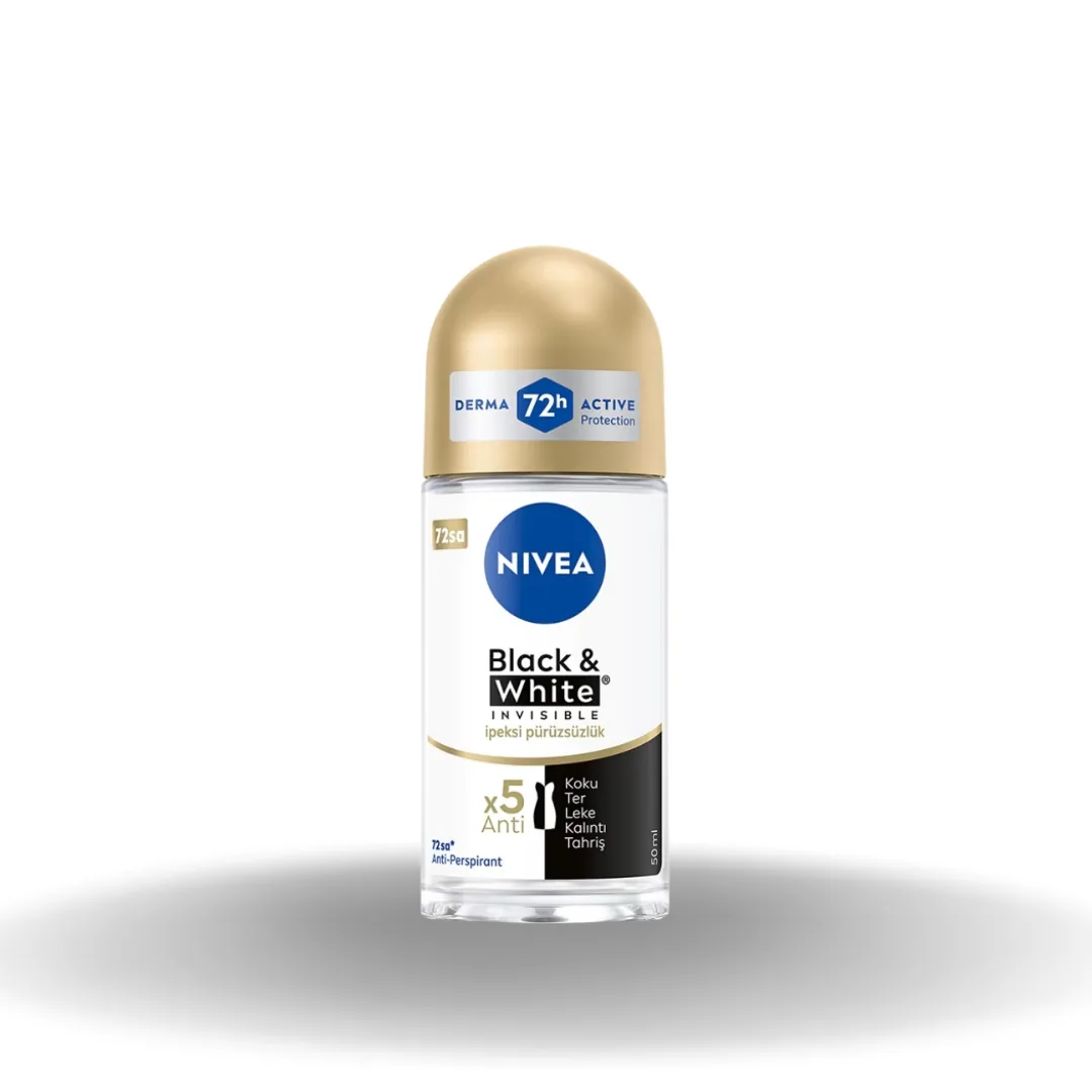 Nivea inv B&W ipeksi Yumuşaklık Women Roll-On 50 Ml